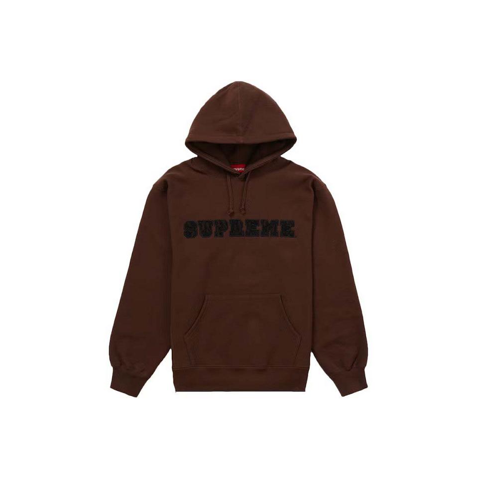 Sudaderas Supreme Lace Hooded Marrones | Supreme 363DN